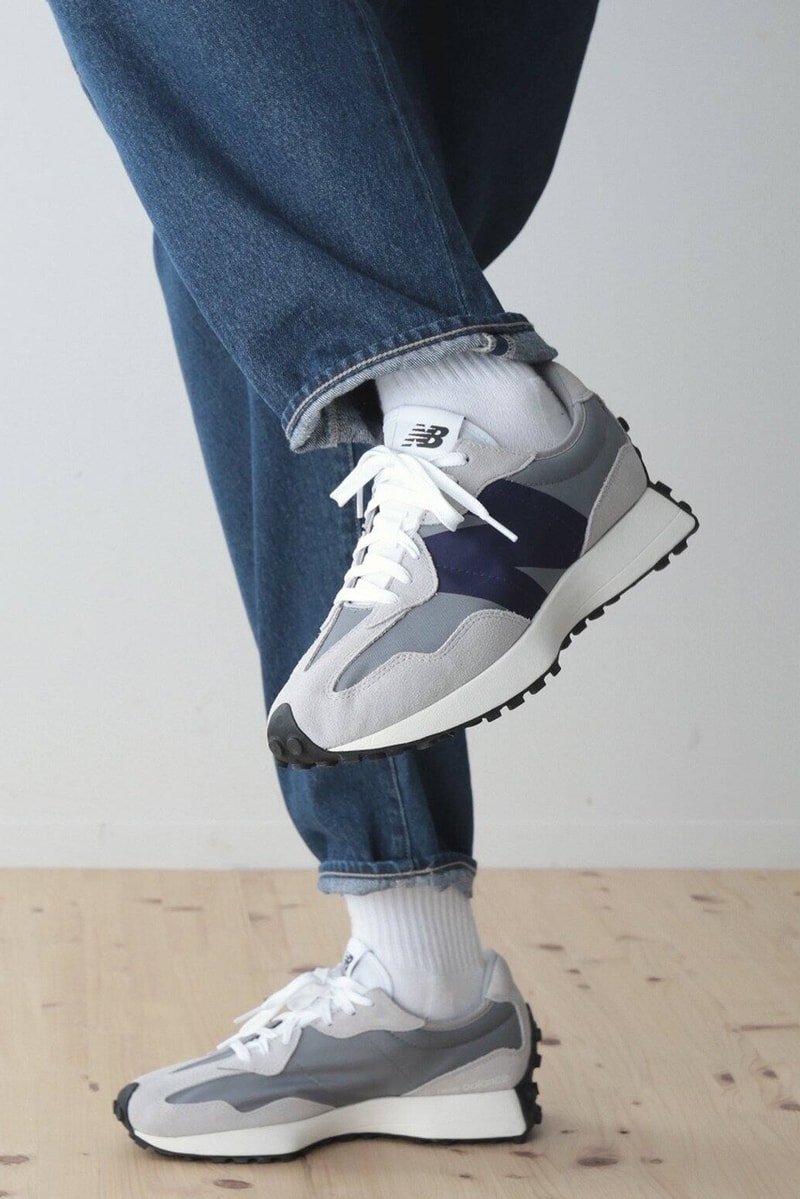 journal standard new balance 327 exclusive white gray 