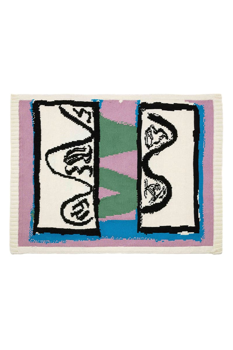 JW Anderson Artist Collaborative Blankets Hand Knitted Woven Jonathan Anderson Shawanda Corbett Dame Magdalene Odundo DBE Shawls Throws Kenyan British Turner Prize Limited Edition Art Homeware 