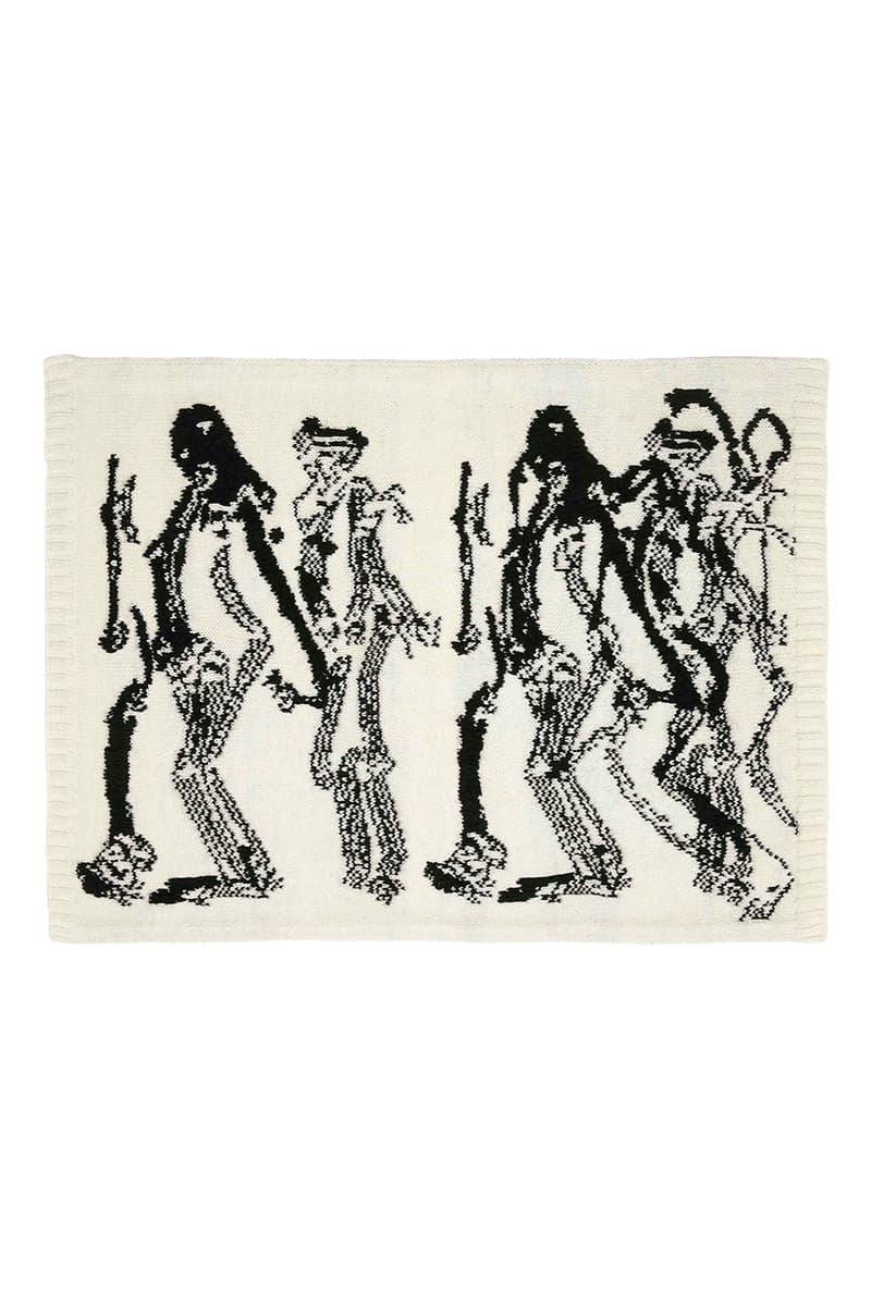 JW Anderson Artist Collaborative Blankets Hand Knitted Woven Jonathan Anderson Shawanda Corbett Dame Magdalene Odundo DBE Shawls Throws Kenyan British Turner Prize Limited Edition Art Homeware