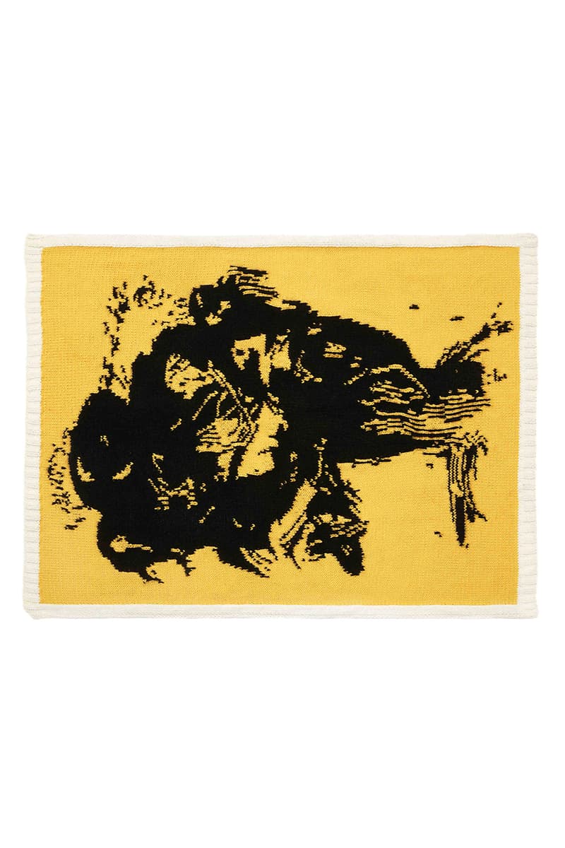 JW Anderson Artist Collaborative Blankets Hand Knitted Woven Jonathan Anderson Shawanda Corbett Dame Magdalene Odundo DBE Shawls Throws Kenyan British Turner Prize Limited Edition Art Homeware