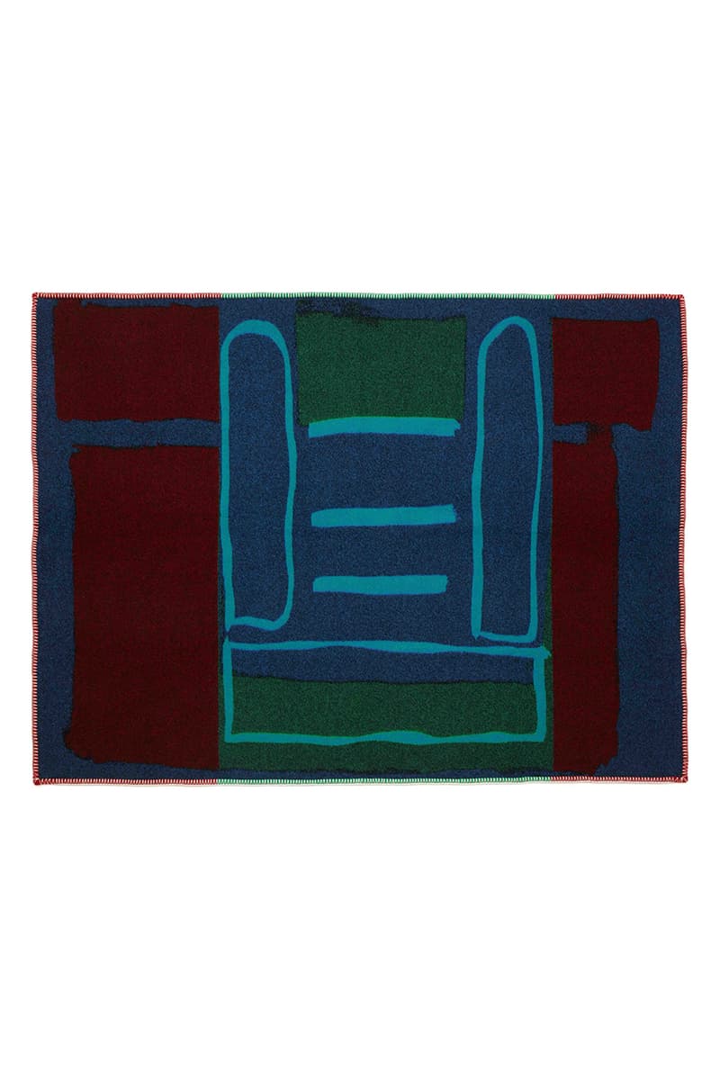 JW Anderson Artist Collaborative Blankets Hand Knitted Woven Jonathan Anderson Shawanda Corbett Dame Magdalene Odundo DBE Shawls Throws Kenyan British Turner Prize Limited Edition Art Homeware