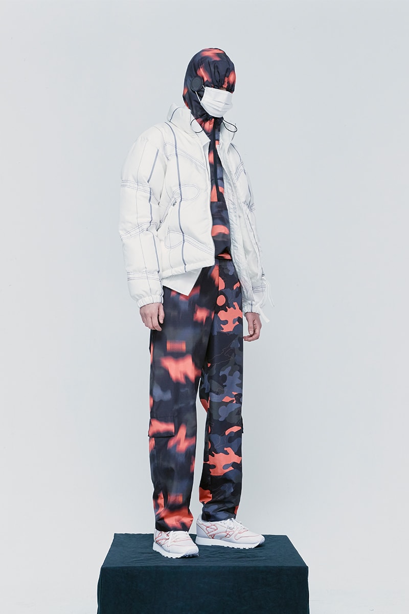 KANGHYUK FW21 Collection 10 Lookbook Reebok Classic Collab Info Red Black Blue White Release South Korean Fashion