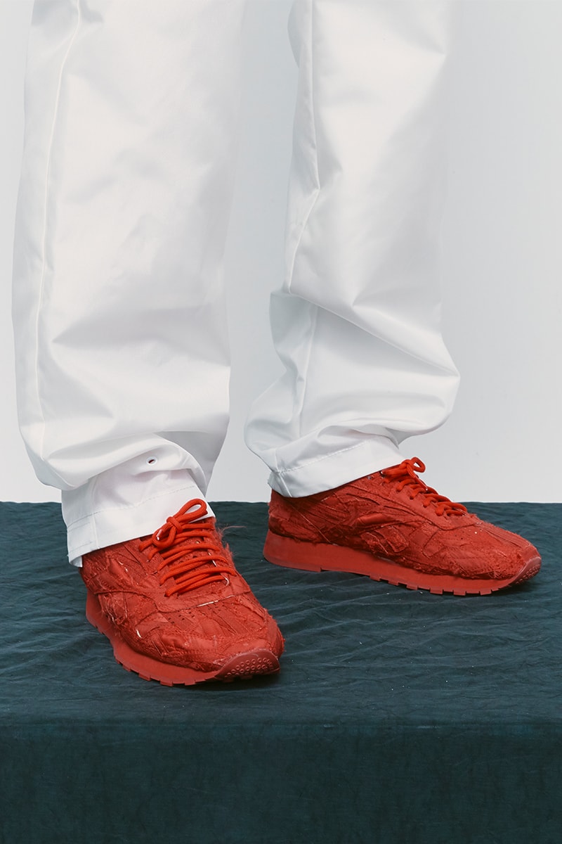 KANGHYUK FW21 Collection 10 Lookbook Reebok Classic Collab Info Red Black Blue White Release South Korean Fashion