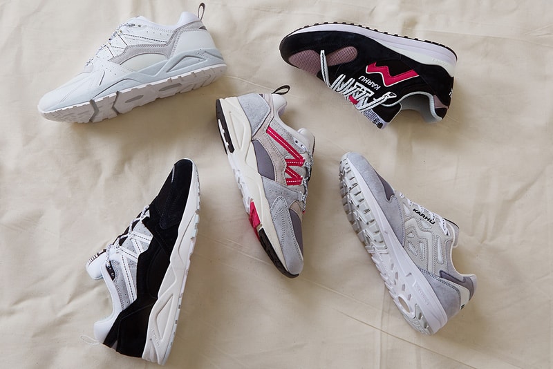 karhu monochrome legends pink details fusion 2.0 synchron classic legacy 96 release information black gray white
