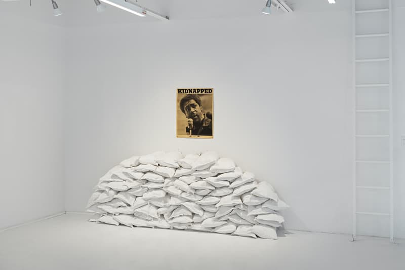 Karon Davis Jeffrey Deitch Gallery Art Exhibit No Good Deed Goes Unpunished The Trial of the Chicago 7 Black Panther Bobby Seale Gagged New York NYC