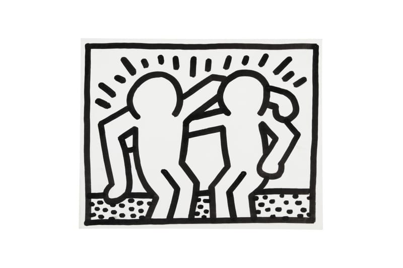 Keith Haring's Iconic 'Pop Shop Drawings' Hit Sotheby's Latest Online Auction