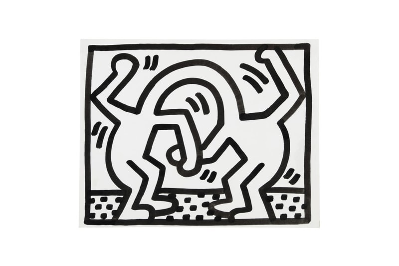 keith haring pop shop drawings sothebys online sale auction