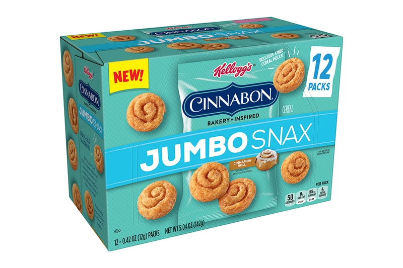 Kellogg’s Cinnabon SMORZ Jumbo Snax Release Taste Review Buy Price Bakery