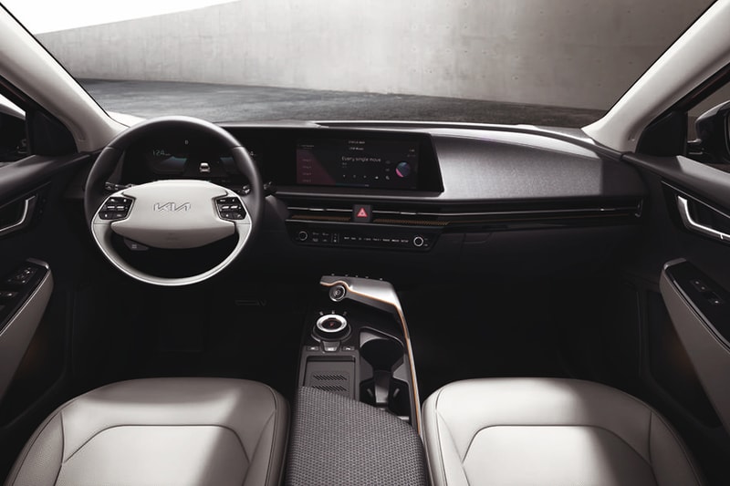 Kia EV6 All-Electric Crossover Unveiling Korean automotive manufacturer green environment clean energy sustainability