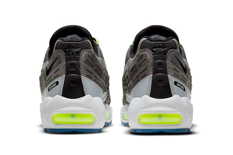 kim jones nike air max 95 black volt white grey DD1871 002 release date info store list buying guide photos price 