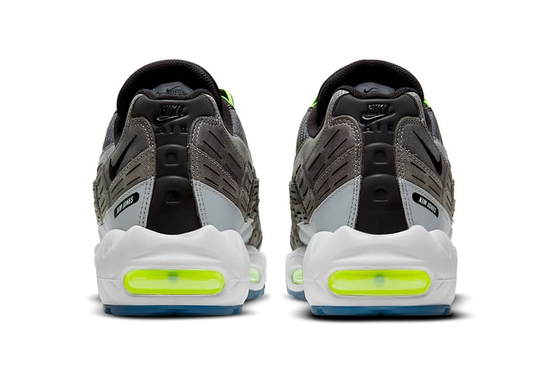 kim jones nike air max 95 black volt white grey DD1871 002 release date info store list buying guide photos price