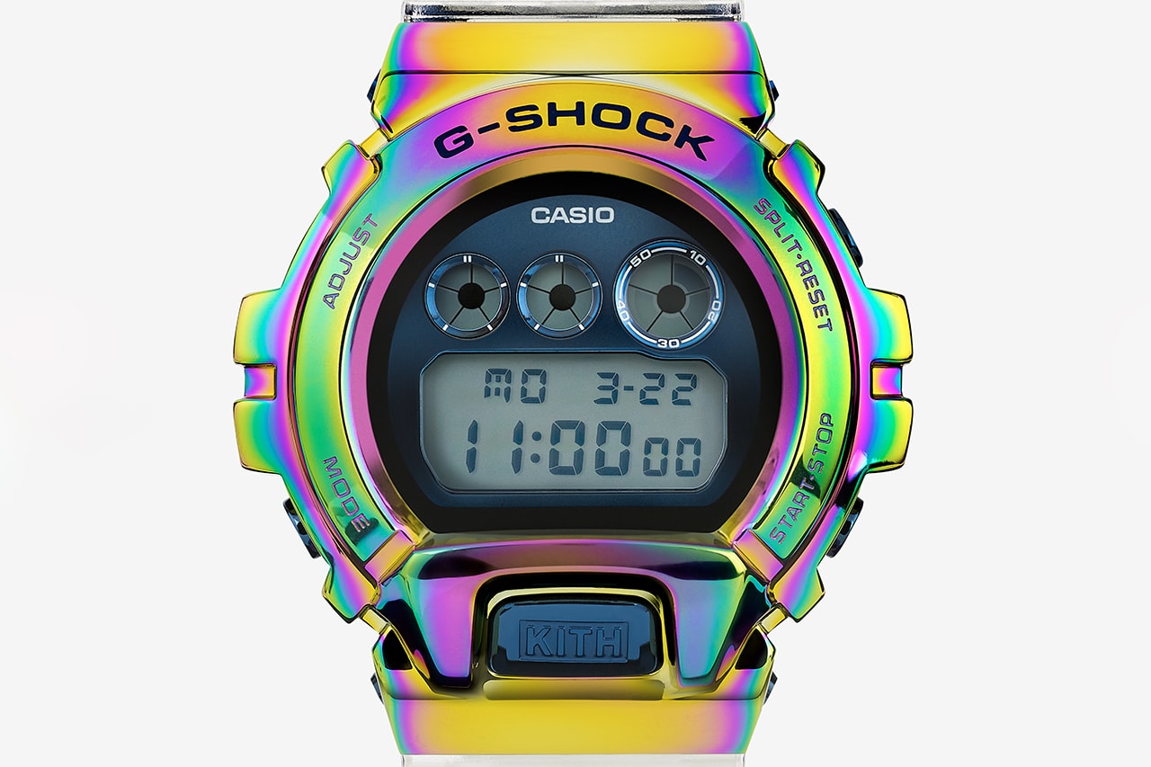 Kith Brings Iridescent Shroud and Translucent Logo Strap to GSHOCK GM6900