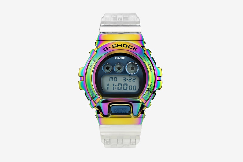 Kith Brings Iridescent Shroud and Translucent Logo Strap to GSHOCK GM6900
