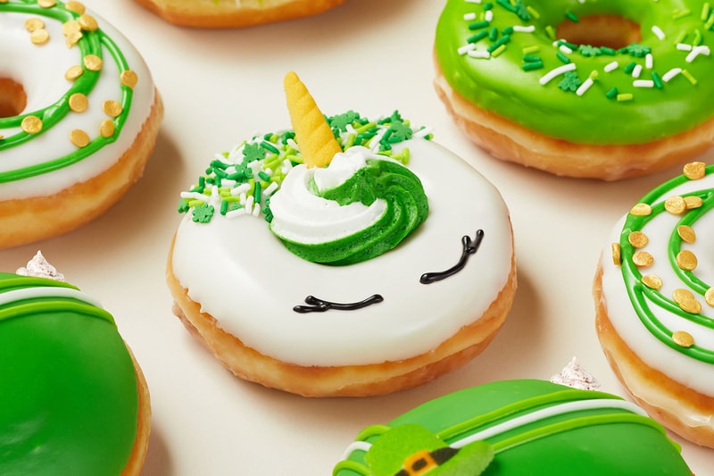 Krispy Kreme Luck O St. Patrick’s Day O’riginal Glazed Doughnut