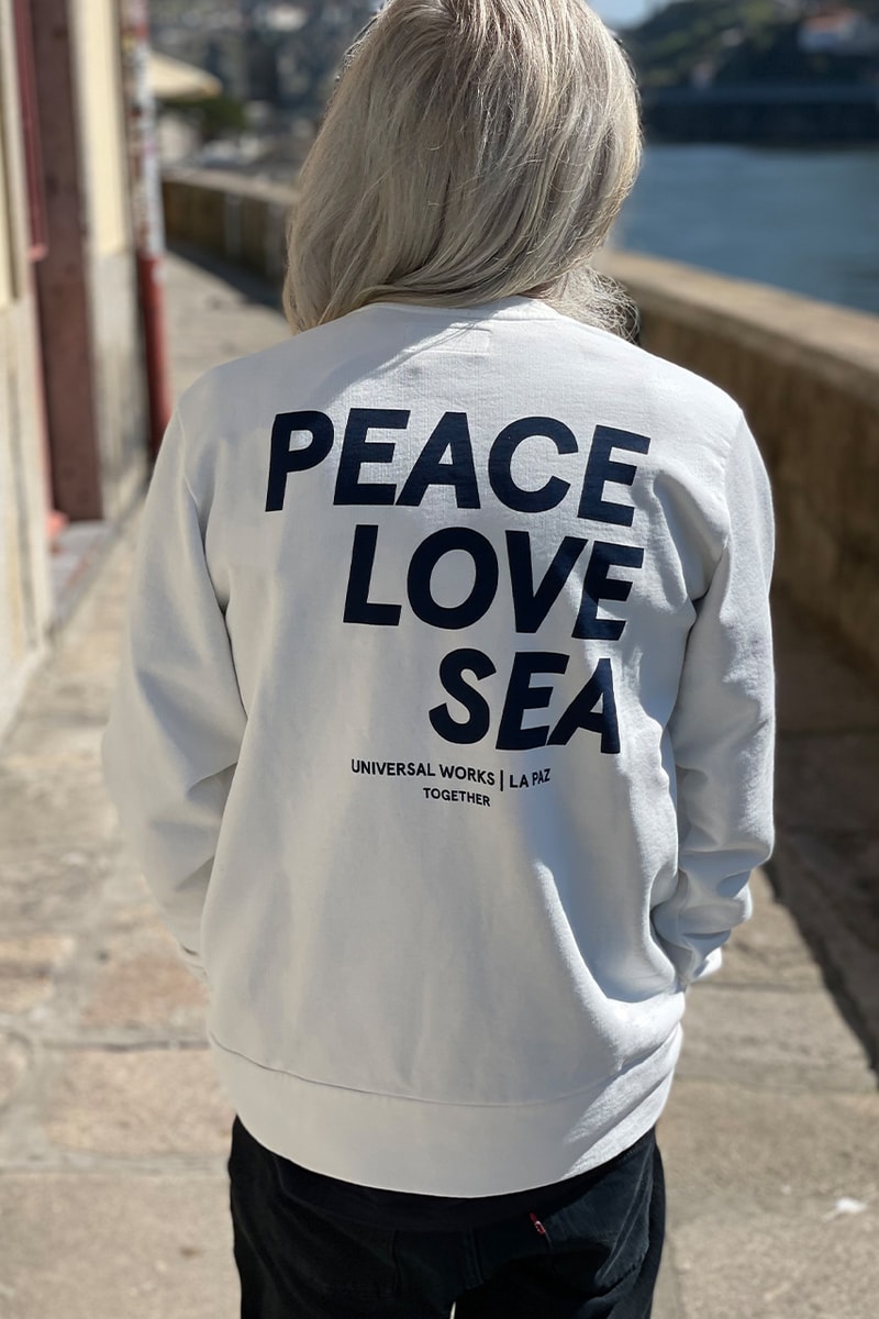 la paz universal works release information collaboration jumper Portugal 