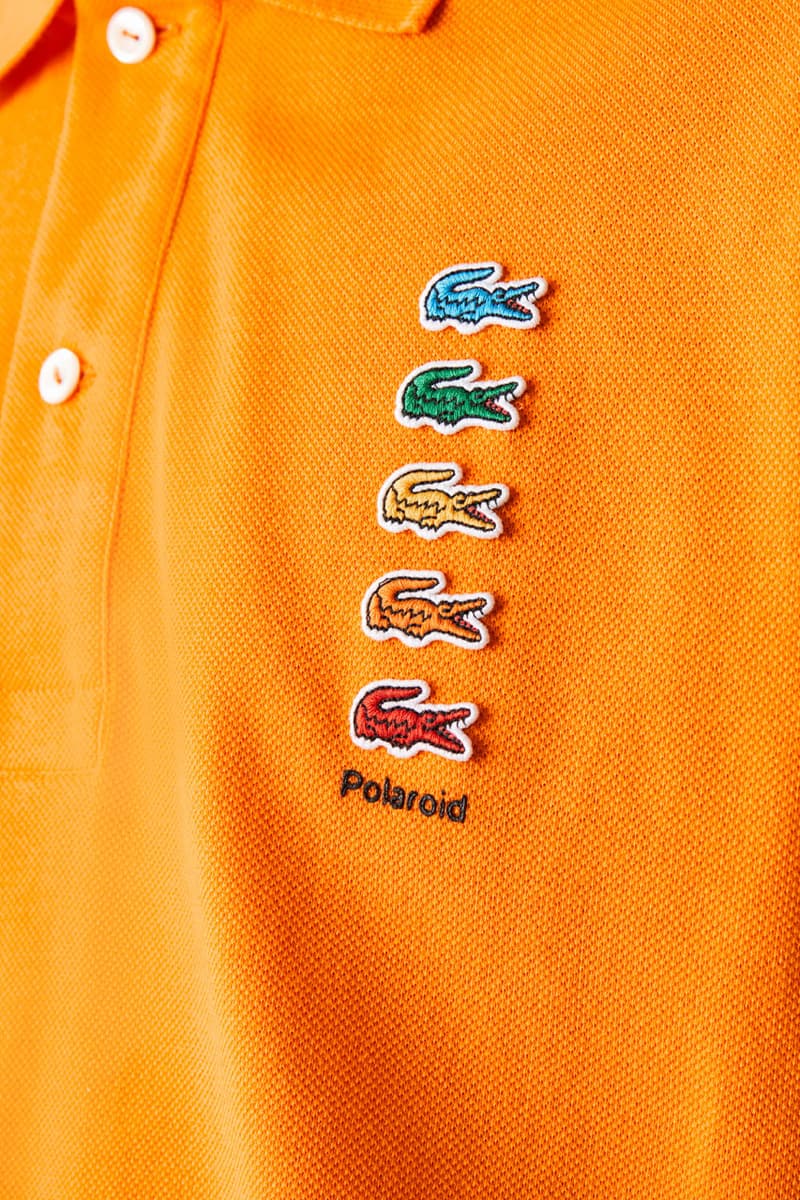 Lacoste x Polaroid Collaboration Release Info polo shirts when does it drop where to buy