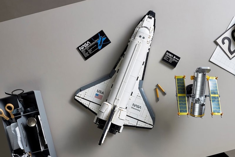 LEGO nasa Space Shuttle Discovery Set hubble telescope set release Info 40th fortieth