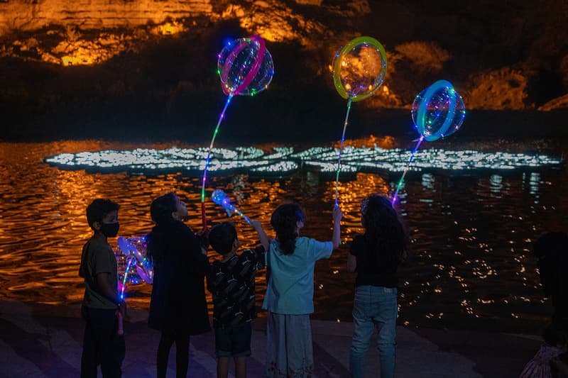 Light and Art Festival Noor Riyadh 2021 Launch in Saudi Arabia