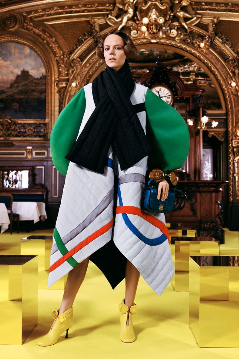 LOEWE Fall/Winter 2021 Womenswear Collection "A Show In The News" Livestream Runways Jonathan Anderson Danielle Steel The Affair