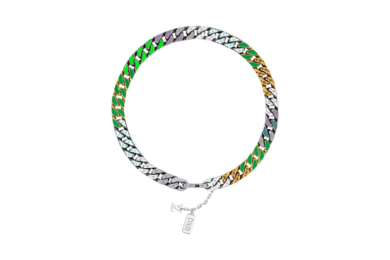 Louis Vuitton Around The World LV Chain Links Necklace Dubai DXB Exclusive Release Information Virgil Abloh Jewelry SS21 SS21 Spring Summer 2021 