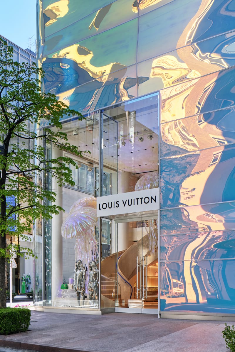 Worlds largest Louis Vuitton boutique outside of the flagship  ChampsElysees store in Paris Stock Photo  Alamy