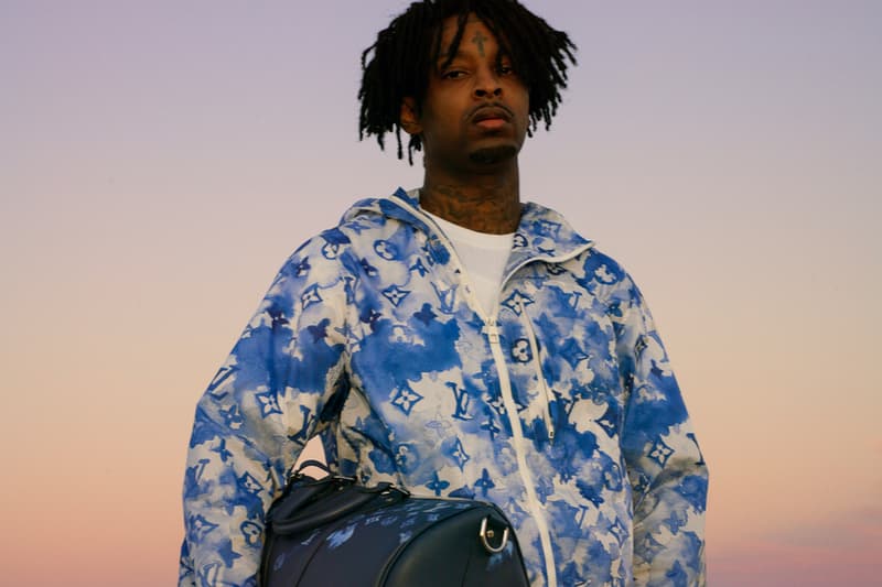 Louis Vuitton First Men's Spring/Summer Capsule Collection SS21 Spring Summer 2021 Virgil ABoh Japanese Denims Hawaiian Shorts and Shirts Venice Beach West Coast Ckaters ARtists 21 Savage 