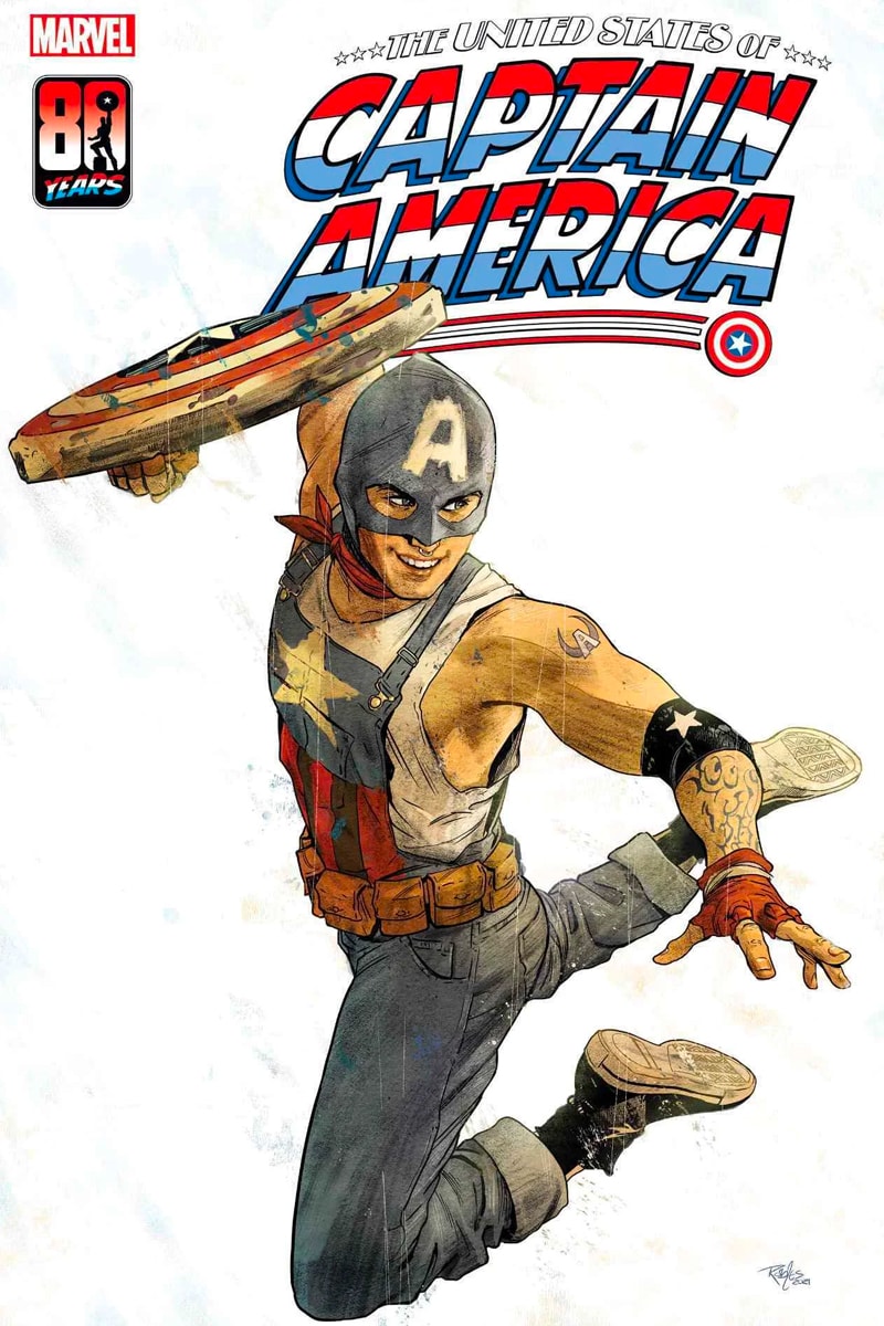 Marvel Captain America of the Railways Aaron Fischer LGBTQ+ hero  Jan Bazaldua  Alanna Smith Joshua Trujillo queer super hero transgender Marvel Comics The United States of Captain America