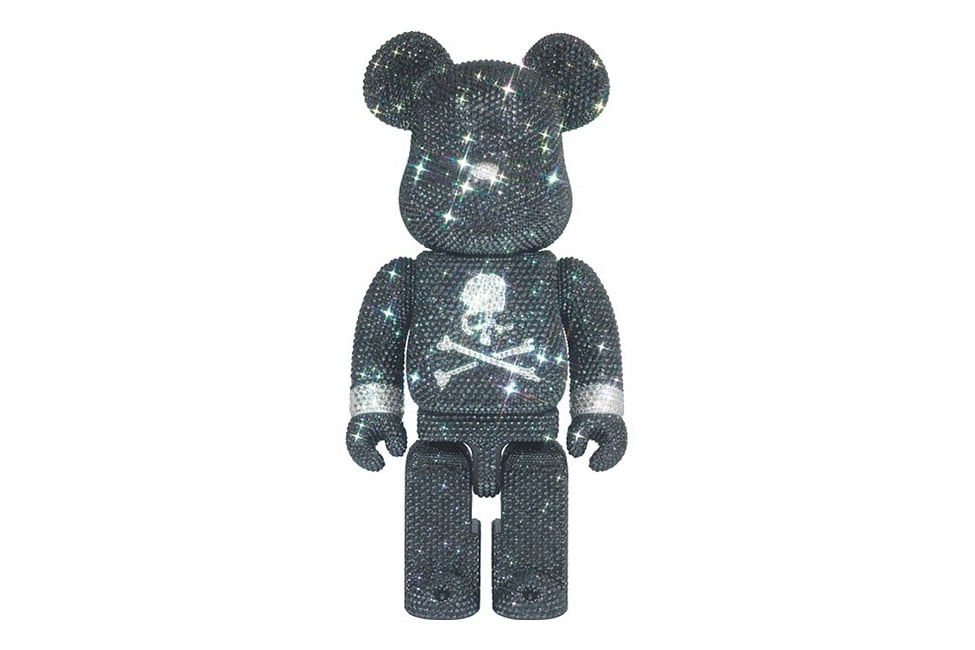 mastermind japan medicom toy swarovski crystal bearbrick 400 percent black silver official release date info photos price store list buying guide
