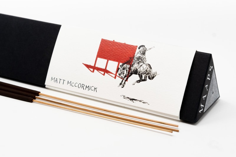 matt mccormick maaps incense collaboration