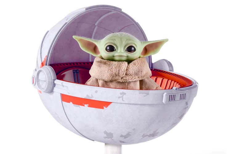 Mattel Drops Collector Edition Baby Yoda Plush With Motorized Hover Pram Doors