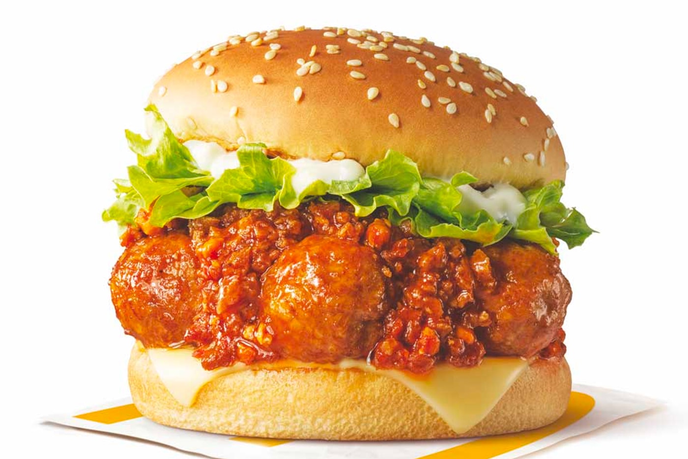 McDonald's China Big Meatball Burger Launch Info Taste Review