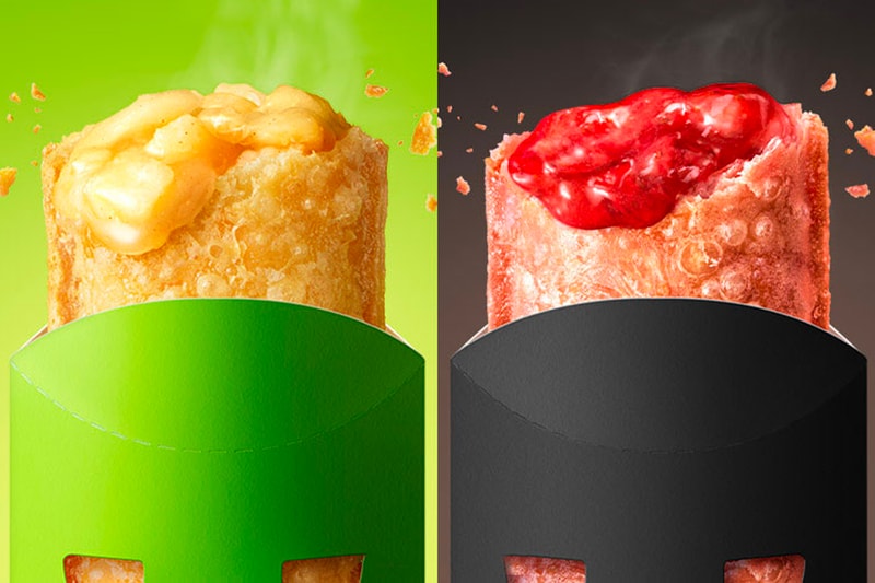 Mcdonald's Japan Chocolate Strawberry Pie release fondue chocolate apple strawberry baked Japan Sweets pies fast-food