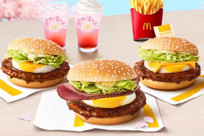 McDonald's Japan Pastrami Beef Teritama series release Pastrami Beef sandwiches Pastrami Beef Iwate Prefecture White Peach McFizz McFloat egg Japan