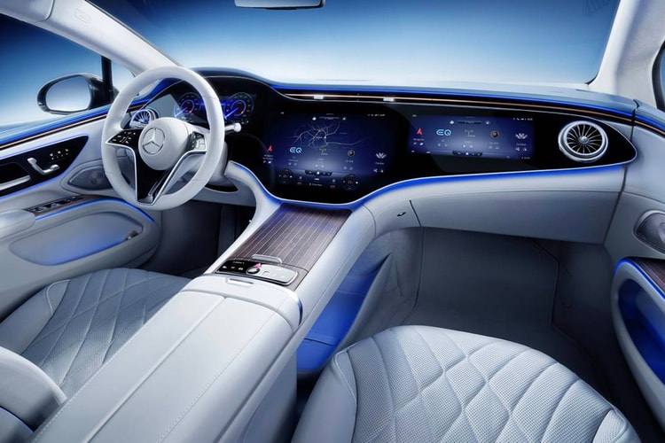 Mercedes-Benz Reveals Official Images of Its EQS Electric Interior