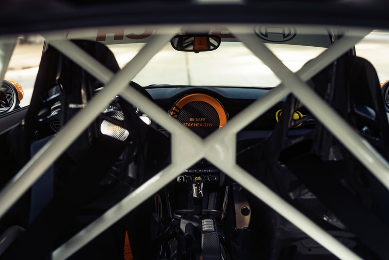 MINI Electric Pacesetter Inspired by JCW John Cooper Works Mini SE Electric City Car Small Hatchback EV Vehicle Formula E Race Car Racing Automotive ABB FIA World Championship Tesla Porsche Taycan Kia EV6 