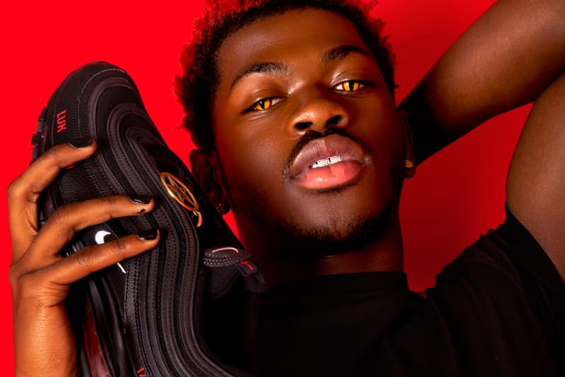 Mschf Lil Nas X S Nike Am97 Contains Real Blood Hypebeast