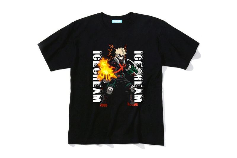 My Hero Academia BBC ICECREAM Collection Release Info Buy Price T shirt