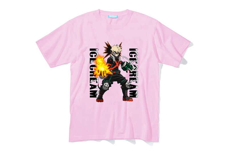 My Hero Academia BBC ICECREAM Collection Release Info Buy Price T shirt