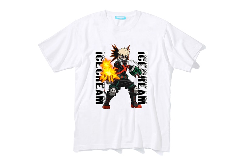 My Hero Academia BBC ICECREAM Collection Release Info Buy Price T shirt