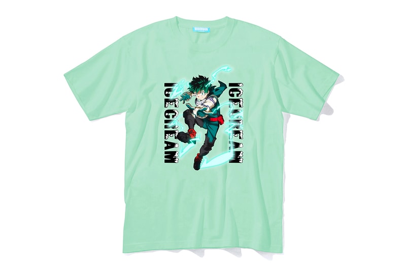 My Hero Academia BBC ICECREAM Collection Release Info Buy Price T shirt