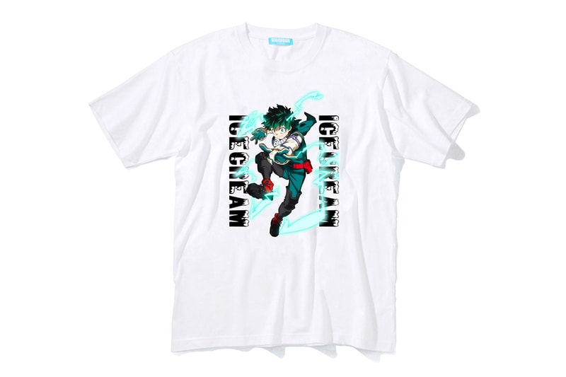 My Hero Academia BBC ICECREAM Collection Release Info Buy Price T shirt