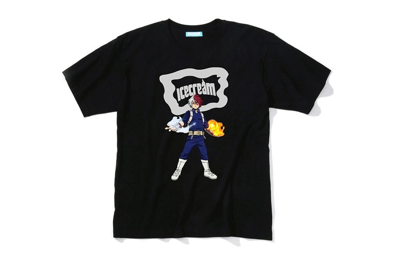 My Hero Academia BBC ICECREAM Collection Release Info Buy Price T shirt