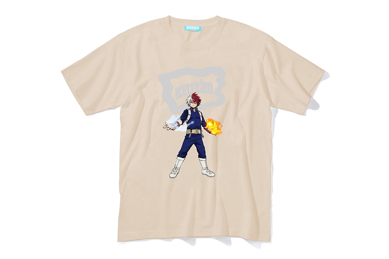 My Hero Academia BBC ICECREAM Collection Release Info Buy Price T shirt
