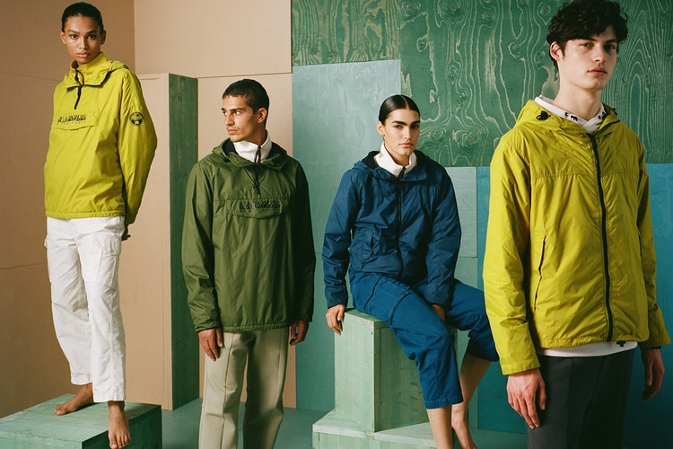 Napapijri Updates Rainforest and Windbreaker Jackets for SS21 "Circular Series"