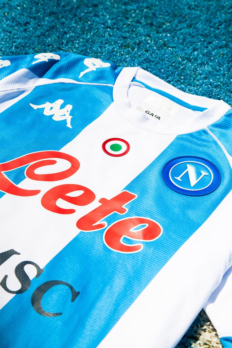 Kappa x S.S.C. Napoli Collab Jersey Release Info Diego Maradona release information football serie a Italian soccer