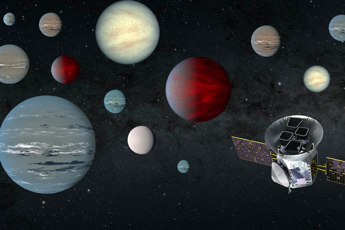 NASA TESS Space Telescope Finds 2,200 Possible Planets NASA spacecraft space telescope exoplanets orbit stars mars JPL-caltech national space station