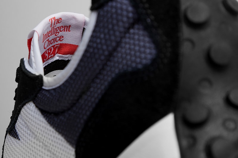 New balance 327 black grey monochrome release information Aphrodite