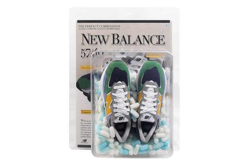 New Balance x DAHOOD 57/40 Blistered Sneakers footwear retro vintage sneaker kicks green yellow blue pink W5740GC M5740GD M5740GA M5740TB