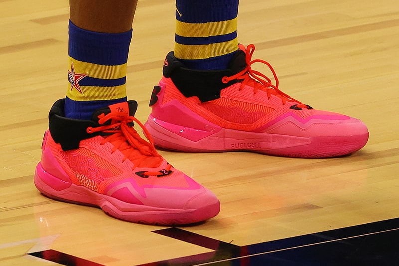 new balance kawhi leonard basketball shoe neo flame 2021 nba all star game pink black BBKLSV1 official release date info photos price store list buying guide