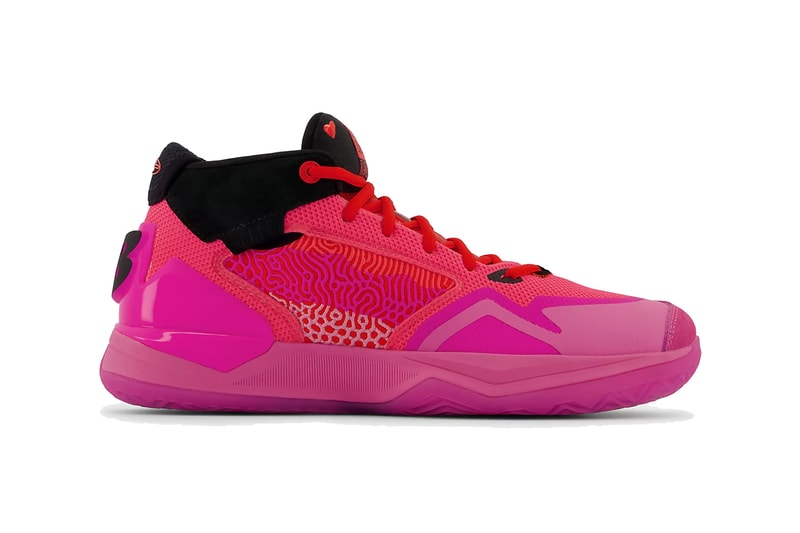 new balance kawhi leonard basketball shoe neo flame 2021 nba all star game pink black BBKLSV1 official release date info photos price store list buying guide